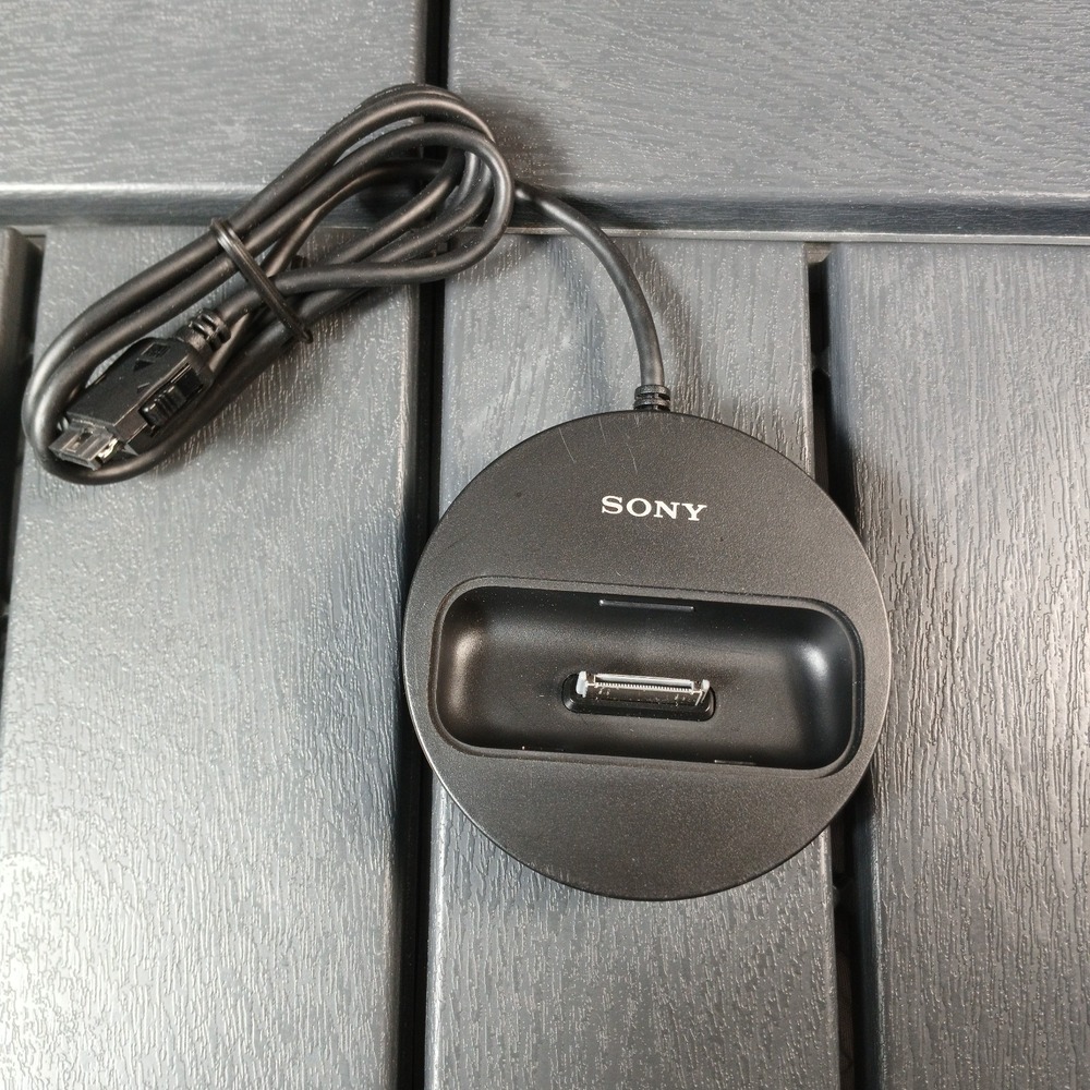 Sony Digital‎ Media Port Adapter TDM-iP10 Apple Ipod Charging Dock Station ZA